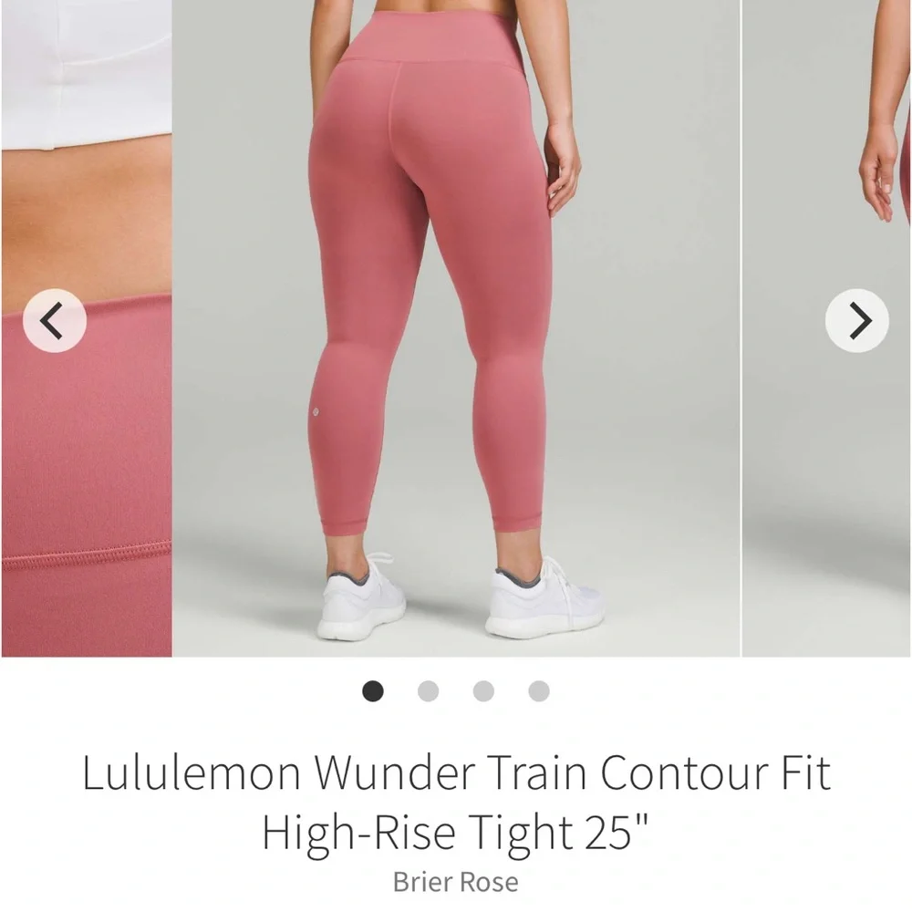 Lululemon Wunder Train Contour Leggings - Picture 1 of 6